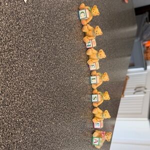 Cherished Teddies with Colorful Blocks